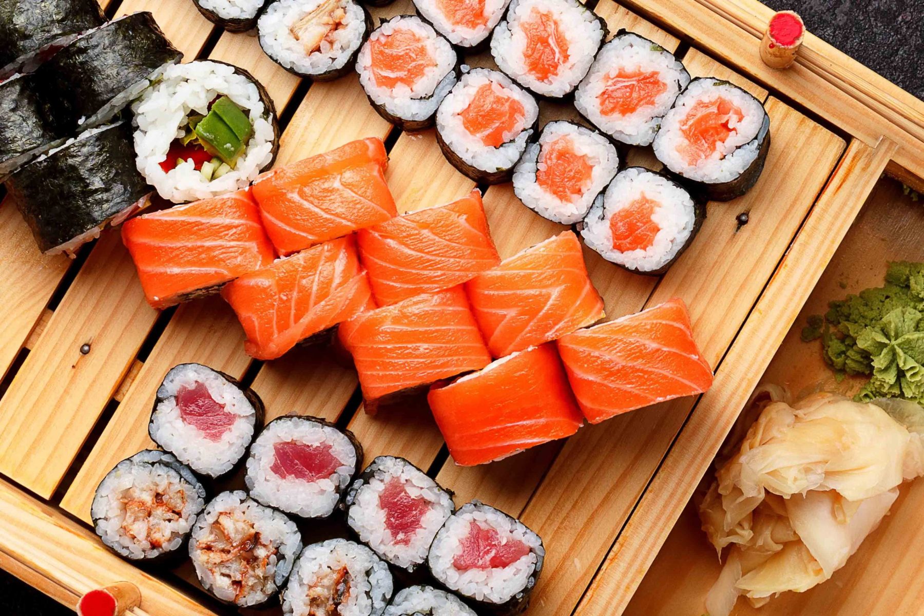 O melhor sushi